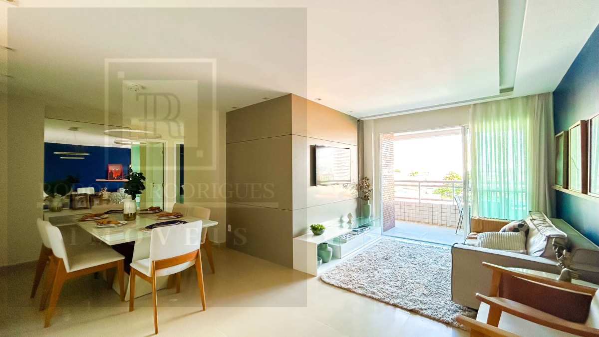 Apartamento à venda na Aldeota - Porteira fechada - Projetado - 100m2 - Lazer completo - Rodolfo Rodrigues Imóveis