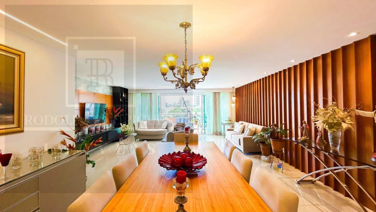 Apartamento à venda no Guararapes - 203m2 - 100% projetado - Prox. Iguatemi - Rodolfo Rodrigues Imóveis