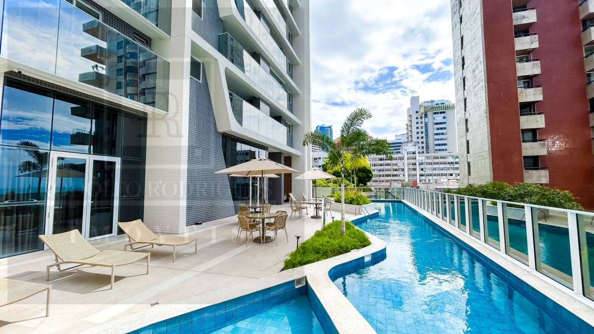 Sabatini - Apartamento vista mar à venda no Meireles Av Beira-mar - Lazer completo - Novo - Rodolfo Rodrigues Imóveis